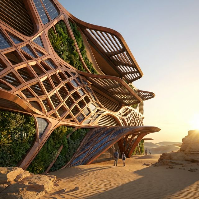 Parametric Green Facade