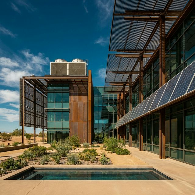 Sustainability in the Desert: BIM for Net Zero Cooling in GCC